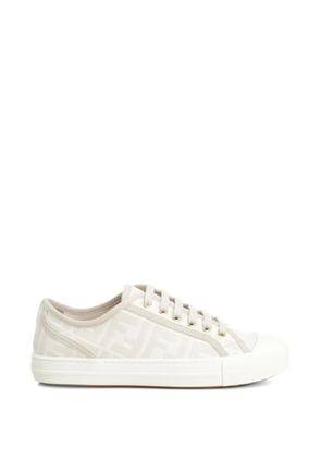 FENDI Domino FF jacquard sneakers - Neutrals