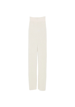 Rick Owens ribbed-knit maxi skirt - Neutrals
