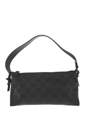 Gucci Pre-Owned 1990-2000s GG-logo shoulder bag - Black