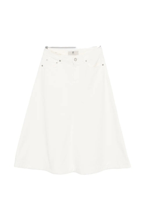 PT Torino Lory A-line midi skirt - Neutrals