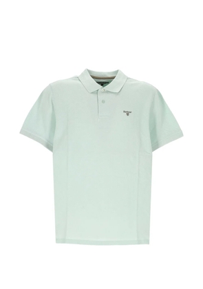 Barbour logo-embroidered polo shirt - Blue