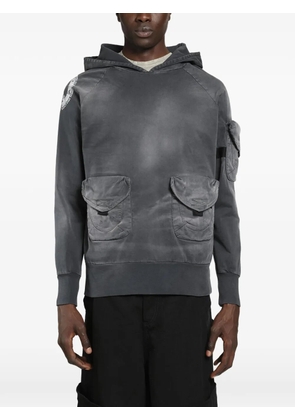 MASSIMO SABBADIN Tas Gabardina washed hoodie - Grey