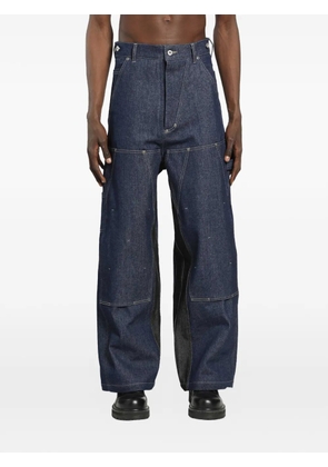 BRYAN JIMENÈZ panelled jeans - Blue