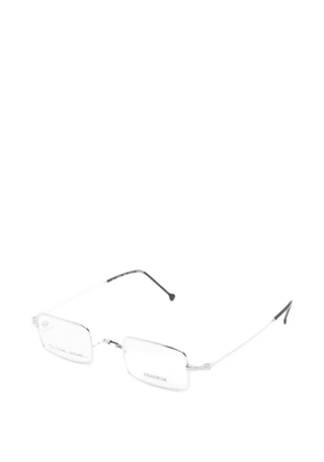 STEPPER EYEWEAR rectangle-frame glasses - Silver