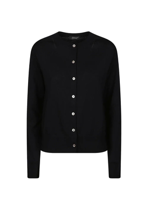 Aragona button-up cardigan - Black