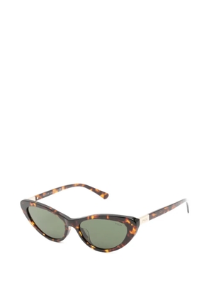 Polo Ralph Lauren tortoiseshell-effect cat-eye sunglasses - Brown