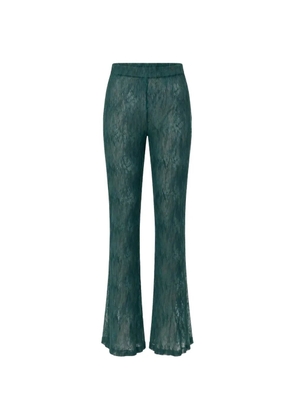 AZULU Vespa patterned trousers - Blue