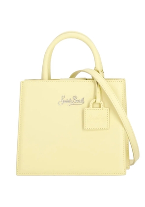 MC2 Saint Barth mini Shop Bag leather tote bag - Yellow