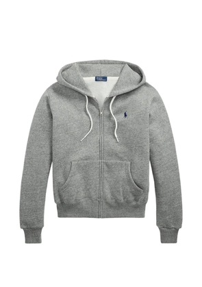 Polo Ralph Lauren embroidered-logo hoodie - Grey