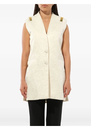 Givenchy paisley-jacquard waistcoat - Neutrals