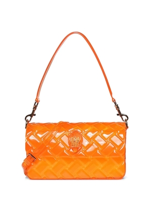 Kurt Geiger London Kensington quilted-effect shoulder bag - Orange