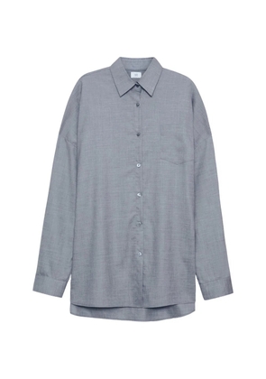 Adam Lippes chest-pocket relaxed-fit shirt - Grey