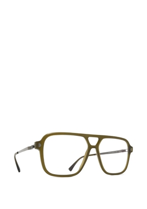 Mykita Olympe geometric-frame glasses - Green