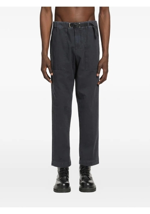 White Sand belted cotton trousers - Grey