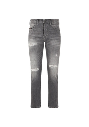 Diesel distressed-finish jeans - Grey