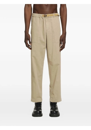 White Sand belted straight-leg trousers - Neutrals