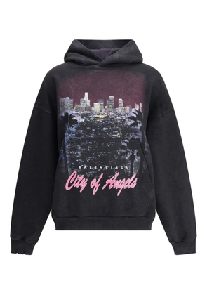Balenciaga Los Angeles cityscape hoodie - Black