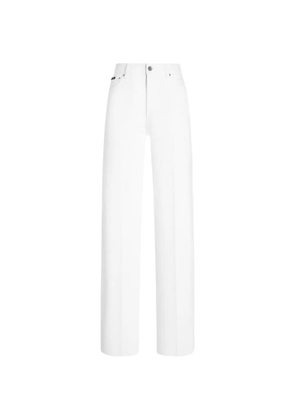 Dolce & Gabbana 5-pocket denim trousers - White