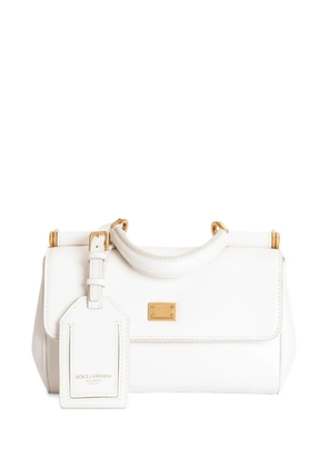 Dolce & Gabbana mini My Sicily handbag in calfskin - White