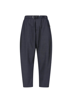White Sand buckle-fastening trousers - Grey