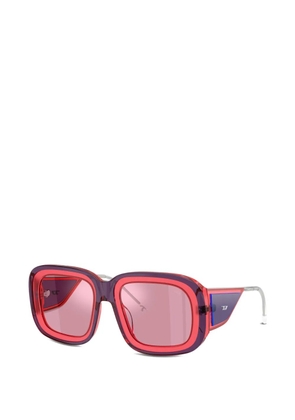 Diesel square-frame sunglasses - Pink