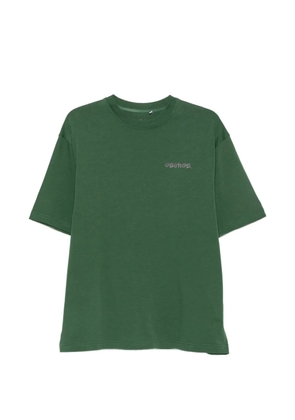 GEORGE. logo-print short-sleeve T-shirt - Green