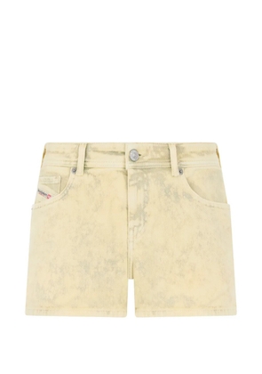 Diesel acid-wash denim shorts - Neutrals