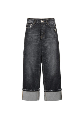 Marc Jacobs logo-appliqué jeans - Grey
