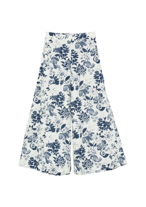 Verandah floral-print trousers - Green