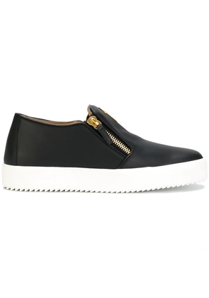 Giuseppe Zanotti Adam laceless sneakers - Black