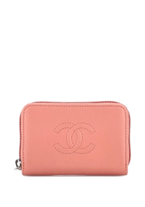 CHANEL Pre-Owned Timeless Zip Around Coin Purse Caviar pouch - Pink