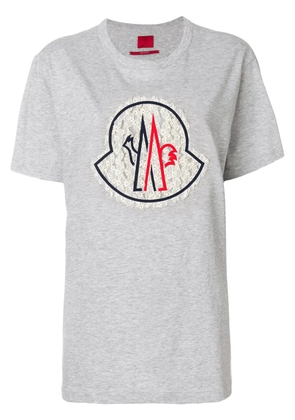 Moncler crew neck short-sleeve T-shirt - Grey