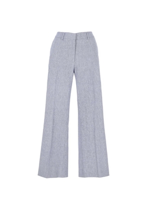 PT Torino pressed-crease wide-leg trousers - Blue