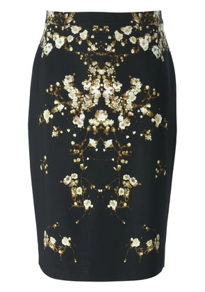 Givenchy gypsophila print skirt - Black