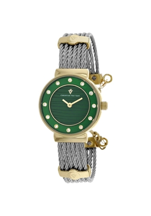 CHRISTIAN VAN SANT Cavo 28mm watch - Green