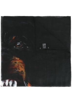 Givenchy rottweiler print scarf - Black