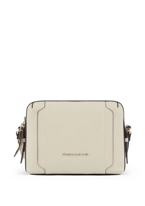 PIQUADRO logo-lettering cross body bag - Neutrals