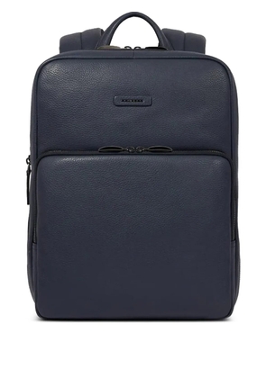 PIQUADRO logo-plaque backpack - Blue