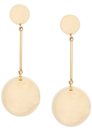 JW Anderson sphere drop earrings - Gold
