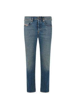 Diesel gradient-effect slim-fit jeans - Blue