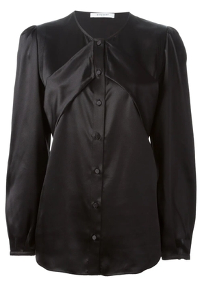 Givenchy pleat detail blouse - Black