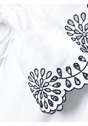 Alexander McQueen off the shoulder blouse - White