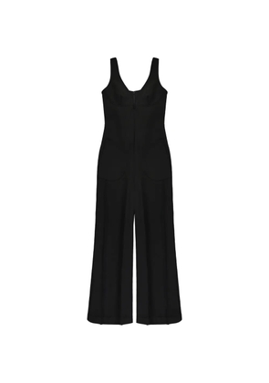 Ellery wide-leg sleeveless jumpsuit - Black