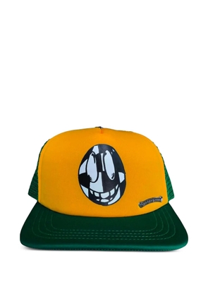 Chrome Hearts Matty Boy logo-patch trucker hat - Green