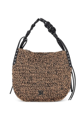 Ermanno Scervino woven shoulder bag - Neutrals