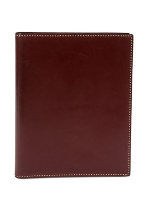 Hermès Pre-Owned 1980s leather notebook cover - Brown