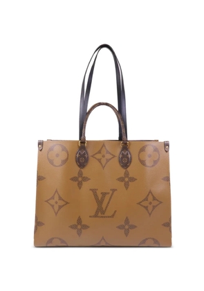 Louis Vuitton Pre-Owned MM On The Go Monogram Giant tote bag - Brown