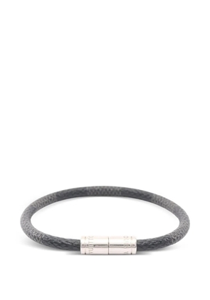 Louis Vuitton Pre-Owned 2012 Keep It Damier Graphite bracelet - Grey
