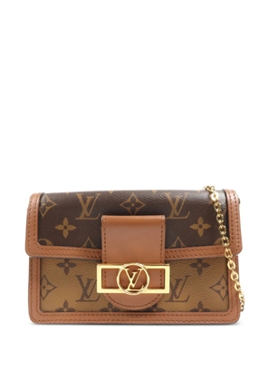 Louis Vuitton Pre-Owned Dauphine Monogram Reverse canvas shoulder bag - Brown