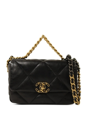 CHANEL Pre-Owned C19 CC chain shoulder bag - Black